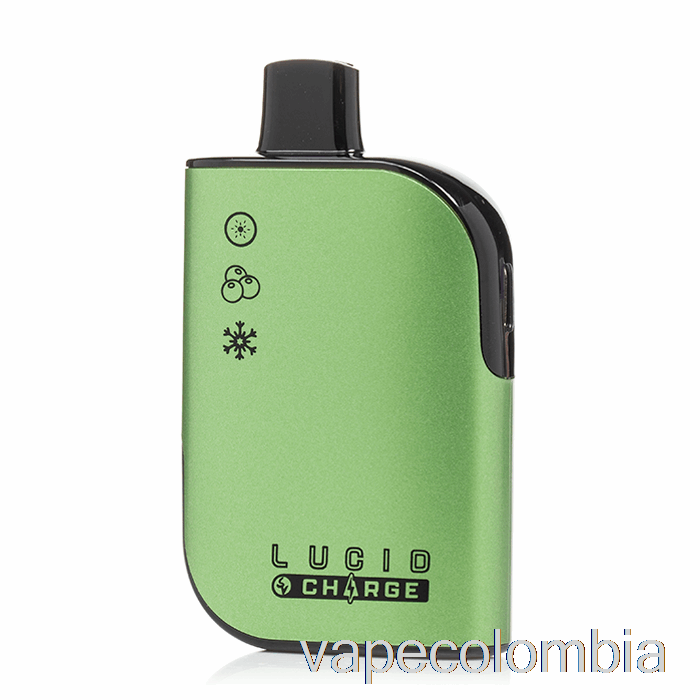 Kit Completo De Vapeo Lucid Charge 7000 Desechable Kiwi Berry Ice